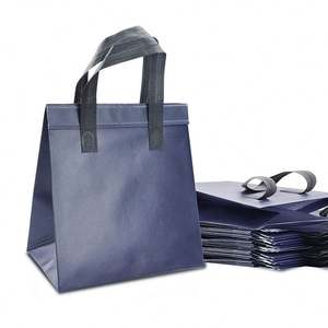 Eco Custom Logo Printed Reusable Fabric Carry Tote Grocery Shopping <b>Bags</b> Non Woven Thermal <b>Bag</b> - Product Image 3