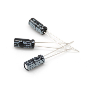 Aluminum Electrolytic Capacitors 16V 47uF 100uF 220uF 470uF Through Hole Filter For Electrical Appliances - Product Image 2