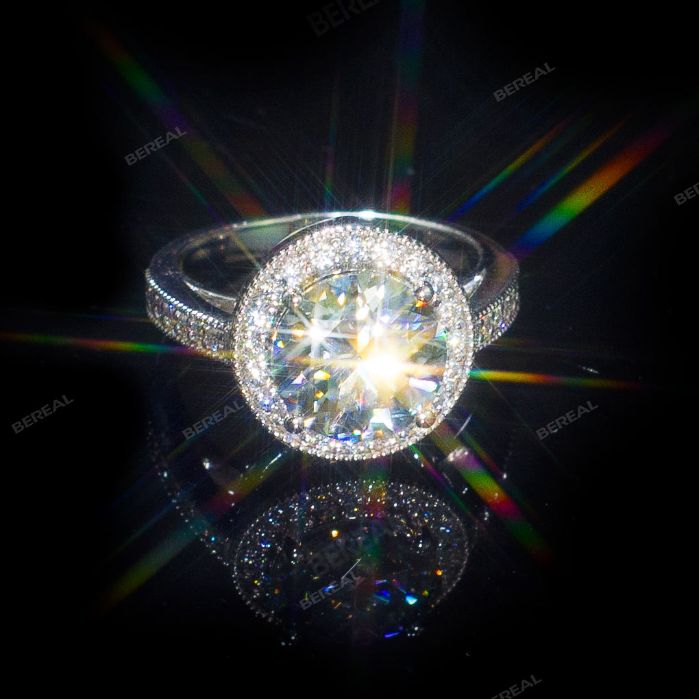 14K Gold  + Vvs Moissanite