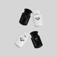 Accessoires : Stoppeur carré en résine à 1 trou réglable sans nickel pour cordons, cordes et ressorts, pour vêtements, sacs, bagages et chaussures