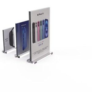 Tendance du moment : Porte-étiquettes de prix et de cartes de visite en acrylique de haute qualité - Product Image 3