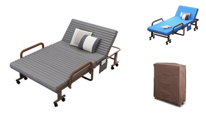 Nuovi Arrivi: Letti Singoli Pieghevoli di Alta Qualità con Design Dorato per Casa e Ufficio, Divano <span class=keywords><strong>Letto</strong></span> a Due Piani Economico - Product Image 6