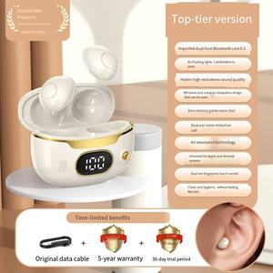 Audífonos DENIXI Ultra-mini Personalizados con Cancelación Activa de Ruido, Control Táctil LED, Resistentes al Agua IPX2, Estilo Intraaural - Product Image 6