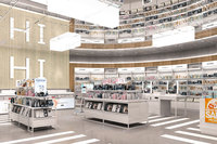 13-ZhMS-A Présentoirs professionnels de haute qualité pour parfumeries, mobilier d'exposition pour l'aménagement de magasins