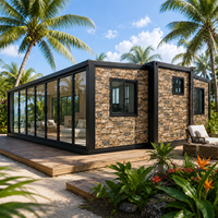 Fabricant de maisons conteneurs personnalisées, bâtiments modulaires préfabriqués pour hôtels, complexes hôteliers et développement touristique