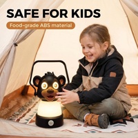 Outdoor Cartoon-Tier-Serie LED USB-Aufladbare Campinglampe