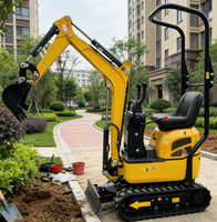 Chuangxin 2026 Promotion Exceptionnelle Mini-Excavatrice sur Chenilles Super Compacte 0,6 Tonne CX-006B en Excellent État Cylindre Hydraulique Garantie 1 An