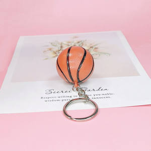 Porte-clés en forme <span class=keywords><strong>de</strong></span> ballon <span class=keywords><strong>de</strong></span> <span class=keywords><strong>basket</strong></span> <span class=keywords><strong>NBA</strong></span> européen et américain, en acrylique, pendentif pour <span class=keywords><strong>sac</strong></span> à main, en alliage <span class=keywords><strong>de</strong></span> zinc, 4x10cm - Product Image 3