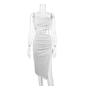 <span class=keywords><strong>Vestido</strong></span> corto <span class=keywords><strong>de</strong></span> mujer con tirantes, estilo temperamental, sexy, a la moda, con cordones y cintura ajustada - Product Image 4