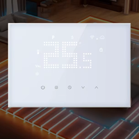 Thermostat intelligent Hysen HY132LD pour ventilo-convecteur, contrôleur de température ambiante programmable Wi-Fi Tuya pour système de climatisation centralisée