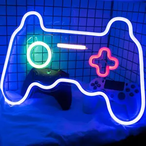 Özelleştirilmiş akrilik oyun Neon burcu su geçirmez duvara monte dekor özel Neon işaret parti için