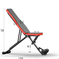 Banc de musculation pliable en PU Mi Jiling CTF, 10 kg, pour sit-up et exercices à domicile, chaise de fitness