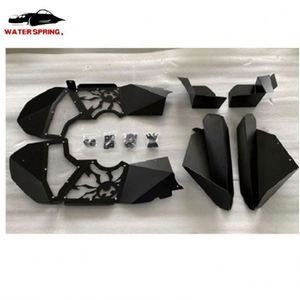 Forro de Guardabarros de Aleación de Aluminio de Alta Calidad, Forro Interior Delantero y Trasero para Jeep Wrangler JL JK, Forros de Cejas de Rueda 2007-2023 - Product Image 1