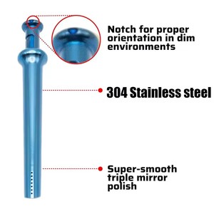 Fournisseur chinois de pailles à snuff en acier inoxydable à ressort, distributeur de collection, kit de snuffing 3 en 1 - Product Image 6