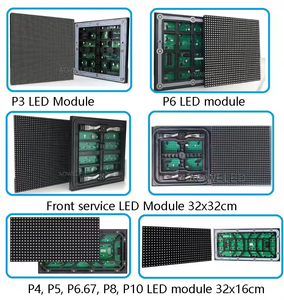Module d'affichage vidéo LED extérieur haute luminosité P3.076 IP66 étanche, lisible en plein soleil 4K, profondeur de couleur 16 bits, garantie 1 an - Product Image 5