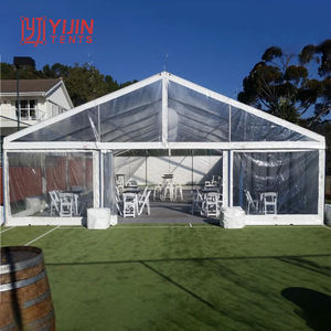 Carpa Transparente de PVC para Bodas al Aire Libre, de Aluminio, con Asientos, 6x12m, 15m, 25m - Product Image 2
