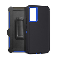 Coque de Téléphone Antichoc Robuste Defender Armor Hybride avec Clip Ceinture pour Galaxy A32 A33 A35 A30 A21 A23 A25 4G 5G