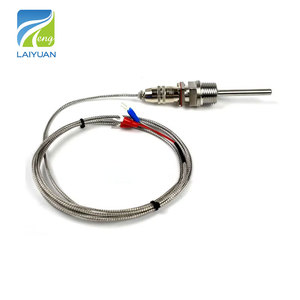 Laiyuan 6*50mm 3 Wire RTD Temperature Sensor Platinum Thermocouple <strong>PT100</strong> - Product Image 3
