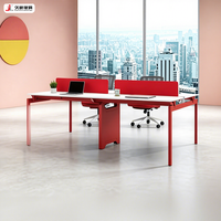 Table de travail de bureau modulaire en bois de qualité supérieure JIUSHUN, cloison de bureau, poste de travail moderne