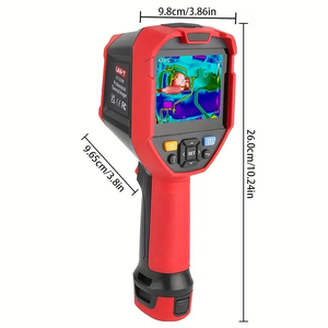 Caméra thermographique infrarouge professionnelle UNI-T UTi260E, batterie amovible 5200mAh, lumière LED, compatible avec les équipements d'usine - Product Image 2