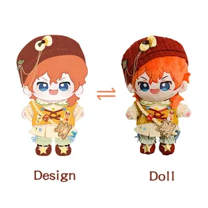 Custom Made 5cm 20cm 40cm Plush Idol Doll Custom Anime Figure Plush Doll Stuffed Toys Plush Korea Kpop Star Doll Plush Toy