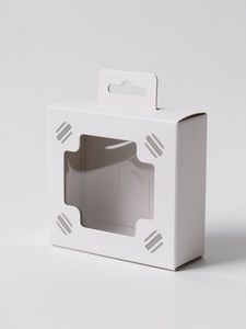 Customized Clear clear Window <b>Boxes</b> with Recyclable Logo Cute Matt Lamination Embossing Custom Shape and Size - Product Image 2