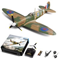 VOLANTEXRC Spitfire, avion de chasse télécommandé à aile fixe, trois canaux, haute endurance, en EPP, jouet d'extérieur durable