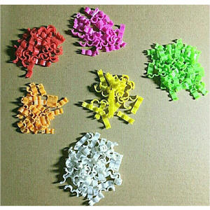 Anelli a Clip per Zampe Uccelli Diametro Interno 2,7mm 3mm 4mm 5mm Accessori Colorati in Plastica per Pappagalli Lucherini Piccioni Canarini - Product Image 5