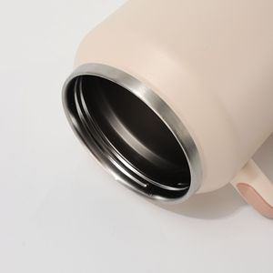 64oz công suất lớn xử lý <span class=keywords><strong>cup</strong></span> 304 thép không gỉ xe <span class=keywords><strong>cup</strong></span> thuận tiện ngoài trời với xử lý rơm cốc nước - Product Image 4