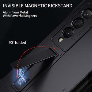 Ốp Điện Thoại Sang Trọng Chống Sốc Giáp Thiết Kế Mới 2021 Cho Samsung Galaxy Z Fold 2 3 <span class=keywords><strong>5G</strong></span> Ốp Điện Thoại Phụ Kiện Điện Thoại Di Động - Product Image 3