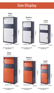 Offre Spéciale extérieur Boîte à colis en acier galvanisé étanche Boîte de livraison de colis Boîte de dépôt de colis intelligente - Product Image 4