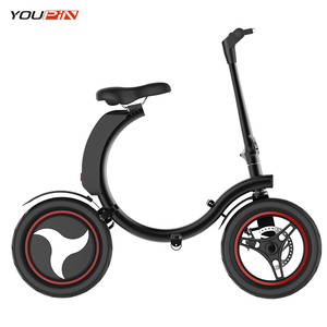 Bicicleta Eléctrica Plegable de 14 Pulgadas, 36V 350W, Diseño de Primera Calidad, para Ciudad y Ocio, con Motor Trasero, Resistente al Agua IP76, Alcance de 32 km, Cuadro de Aleación de Aluminio, Certificación CE - Product Image 4