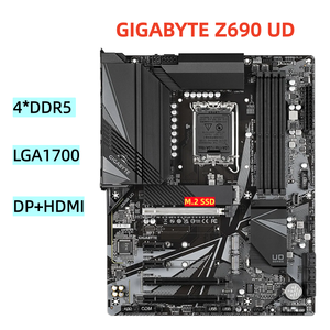 Placa Base Original <span class=keywords><strong>GIGABYTE</strong></span> <span class=keywords><strong>Z690</strong></span> UD Luxury GAMING ATX LGA1700 para CPU Intel de 12.ª Generación, Cuatro Canales SATA DDR5 192GB para Escritorio - Product Image 2