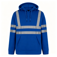 Veste à capuche unisexe surdimensionnée avec bandes réfléchissantes pour hommes et femmes, sweat à capuche tendance avec bandes réfléchissantes, style streetwear pour tous les jours