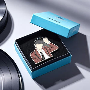 Personnalisé Kpop idole Portrait épinglettes coréen Pop Star métal Badges Fan Club appartenance cadeaux étoile célébrité réunion événement Souvenir - Product Image 6