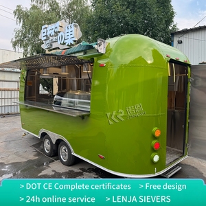 Remolque de Comida OEM Popular de Alta Calidad 2025, Remolque de Acero Inoxidable para Camión de Comida, Cocina Móvil, Furgoneta de Kebab - Product Image 3