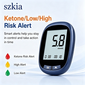 Moniteur de glycémie automatique portable <span class=keywords><strong>pour</strong></span> usage domestique, glucomètre facile à utiliser <span class=keywords><strong>pour</strong></span> la surveillance quotidienne du taux de sucre - Product Image 4