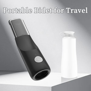 Portable Modern Handheld <strong>Bidet</strong> <strong>Sprayer</strong> Plastic Easy-to-Use <strong>Bidet</strong> for <strong>Bathroom</strong> <strong>Toilet</strong> Outdoor Hotel Travel Use for Cleaning - Product Image 3