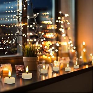 3D Real Flame Home Decoration Battery Operated Led Candle Flameless Led Tealight Candle - Product Image 2