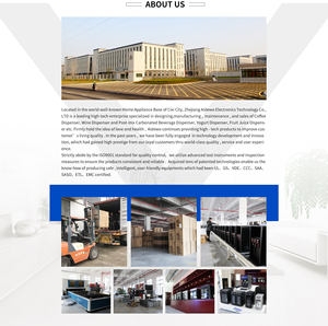 घरेलू उपयोग के लिए निरंतर तापमान के साथ अंतर्निहित स्टेनलेस स्टील इलेक्ट्रिक वाइन डिस्पेंसर कूलर वेंडिंग मशीन - Product Image 3