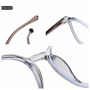 Gafas Unisex con Bloqueo de Luz Azul, Montura TR90 Cuadrada, Ligeras, de Alta Calidad, con Logotipo Personalizado, al por Mayor, OEM, Negras - Product Image 3