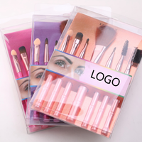 Petite boîte d'emballage pliable personnalisée en PET/PVC, écologique, double face, avec gaufrage et dorure à chaud, taille sur mesure