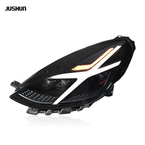 ชุดไฟหน้ารถยนต์เทสล่า รุ่น Y แบบ X Men Style พร้อมไฟ LED สแกนเนอร์ DRL เลนส์ 12V - Product Image 1