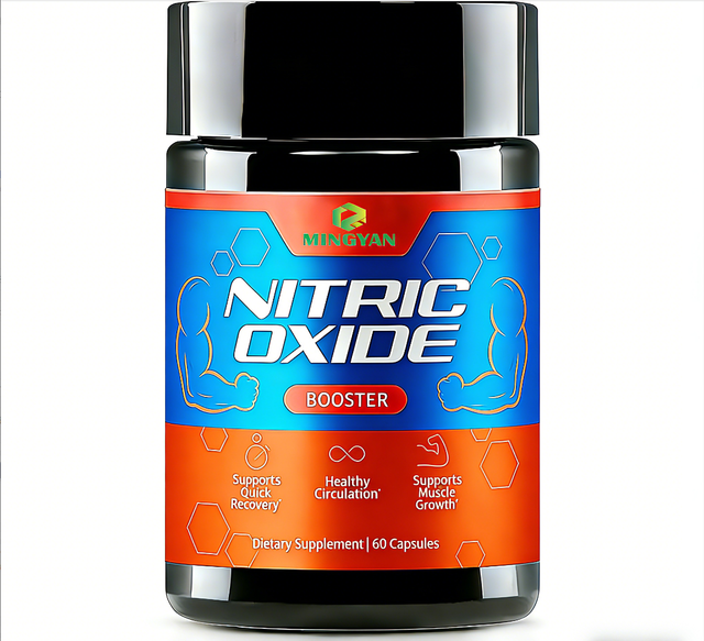 OEM/ODM Bulk Nitric Oxide Booster Capsules with L-Arginine L-Citrulline Tribulus Ginseng Energy&Endurance Support for Adult Men