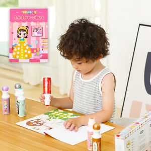 Oem Kids 3-6 Leeftijden Verlichting Graffiti Tekening Papier Boek Kunst Levert Vroege Educatie Schilderij Verhalenboek Kleurboeken - Product Image 3