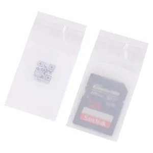 Clear Mini Plastic OPP Packing Bag Small Card Electronics Self-adhesive Bag small size packing bags