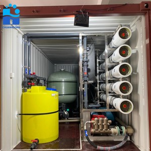 Équipement de purification d'<span class=keywords><strong>eau</strong></span> par osmose inverse conteneurisé prêt à l'emploi, machine industrielle d'osmose inverse, purificateur d'<span class=keywords><strong>eau</strong></span>, système d'osmose inverse - Product Image 3