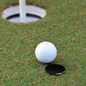 Marcadores de Posición para Pelotas de Golf, Forjados a Mano, Estilo Envejecido, Metálicos, en Blanco, Venta Caliente - Product Image 6