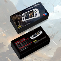 Console de jeu portable LR G28, écran HD IPS de 4,3 pouces, lecteur de jeux vidéo rétro arcade, système d'exploitation Android, batterie de 2000 mAh, 20000 jeux