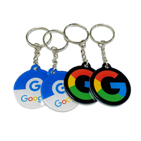 Porte-clés Instagram NFC 13.56MHz Porte-clés NFC vierge avec logo personnalisé